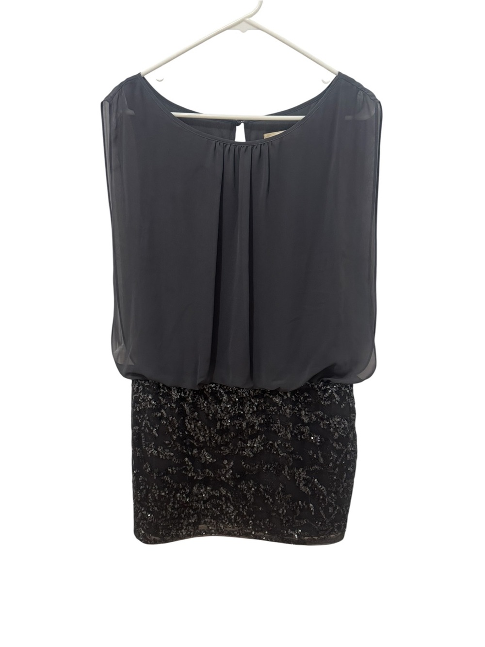 Aidan Mattox chiffon blouson dress Size 8